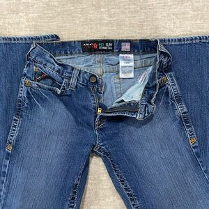32/32 Ariat M7 Slim Straight Jeans in Blue